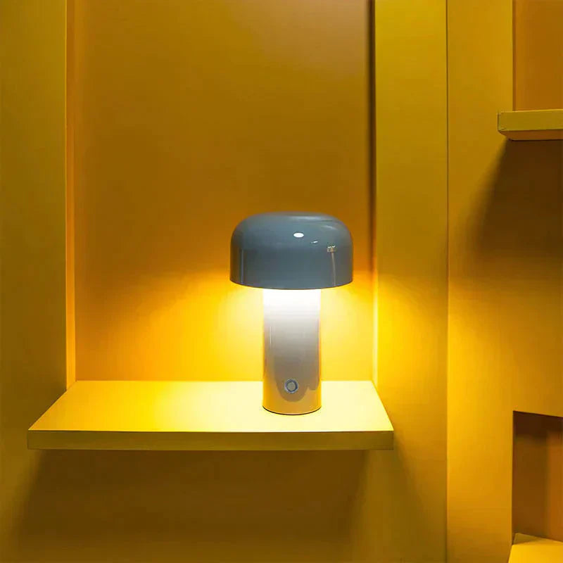 Schlanke Italienische Pilz-Tischlampe