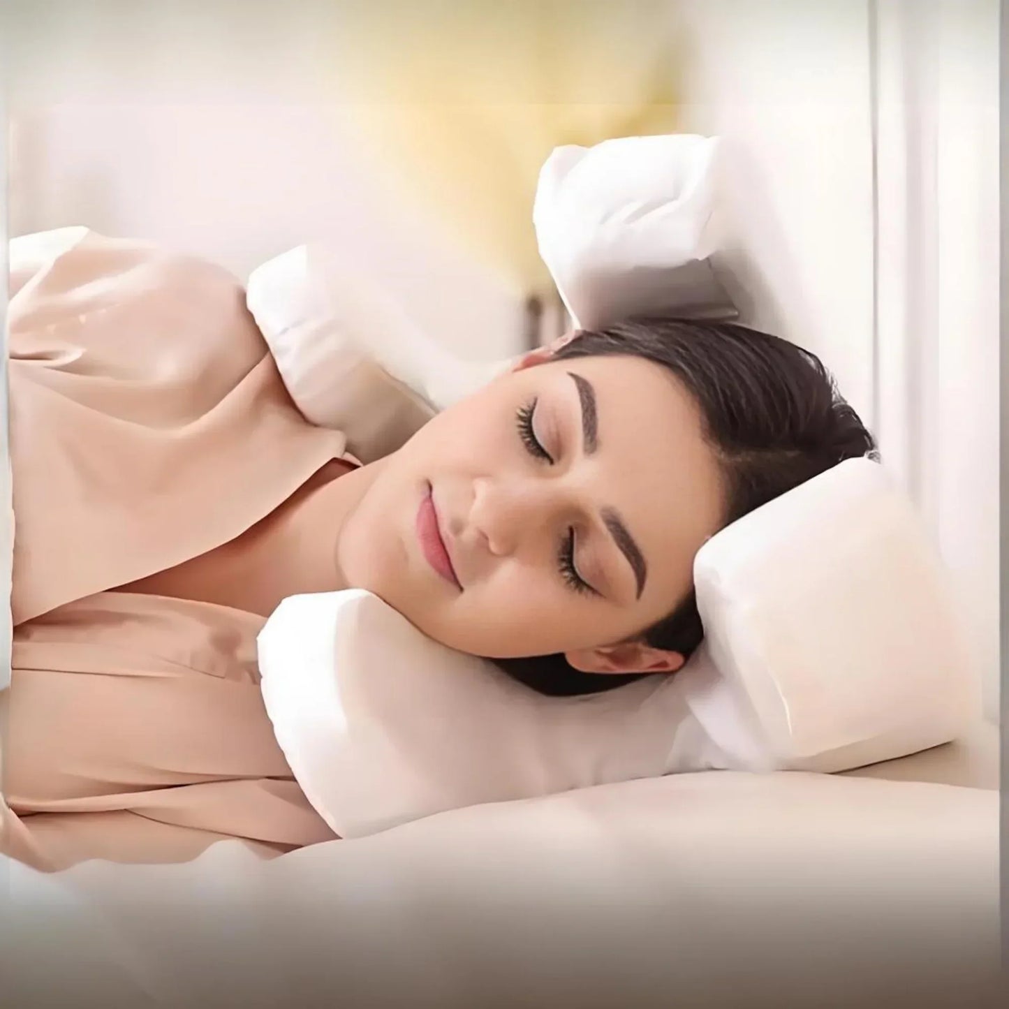 Seitenschläferkissen Mit Ergonomischer Kopfstütze, Modernes Design