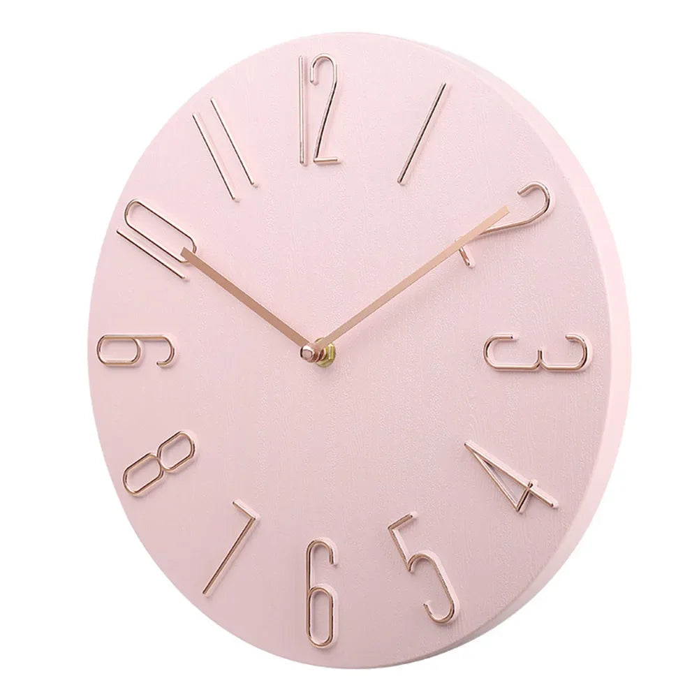 Minimalistische Wanduhr | Zeitloser Akzent