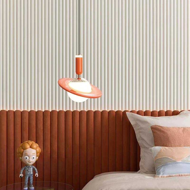 Stylische Runde Saturn Design Deckenleuchte – Moderne Lampe