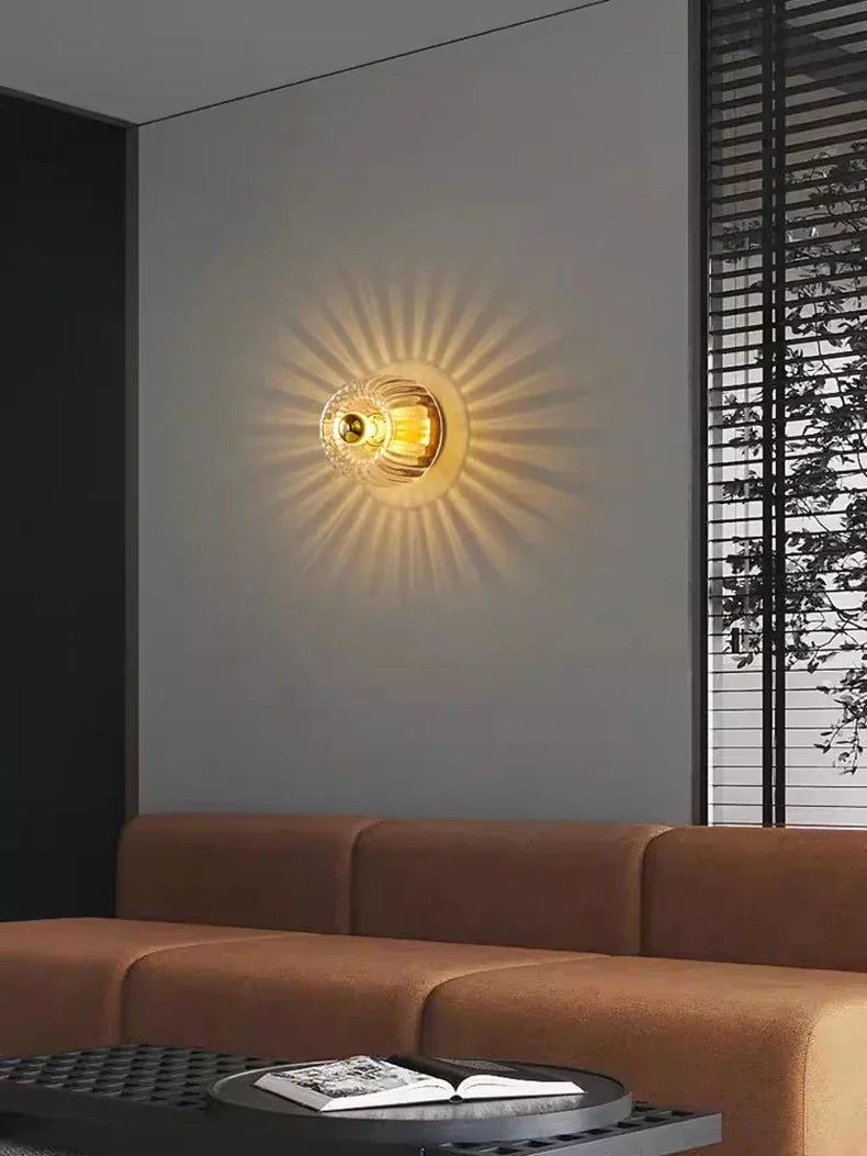 Architektur-Inspirierte Wandleuchte mit LED-Technik