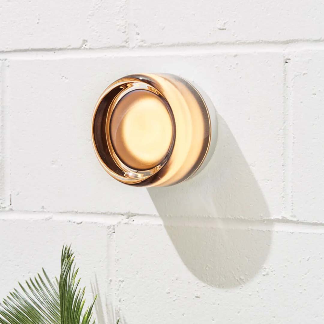 LED-Wandleuchte mit sanfter Form im minimalistischen Stil