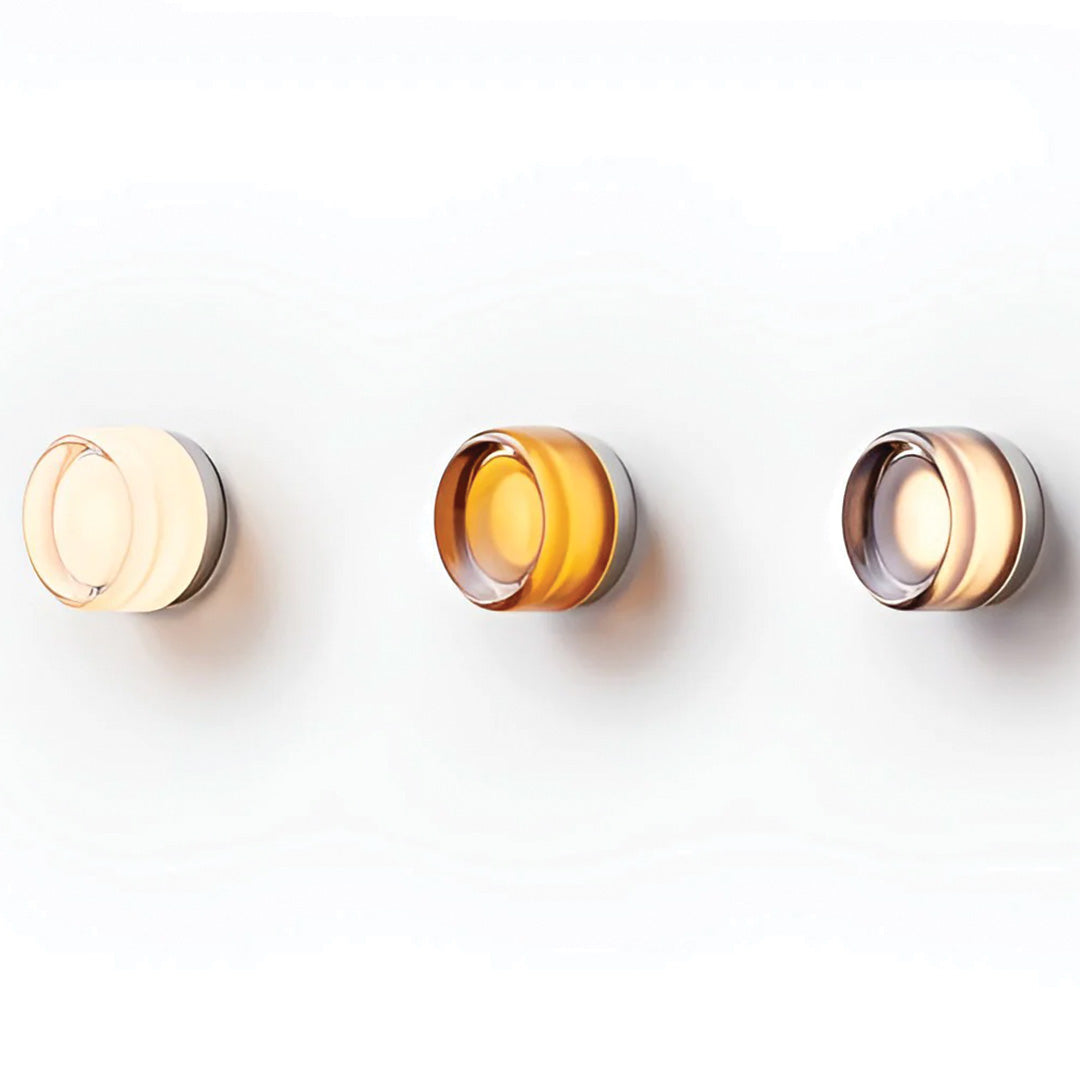LED-Wandleuchte mit sanfter Form im minimalistischen Stil