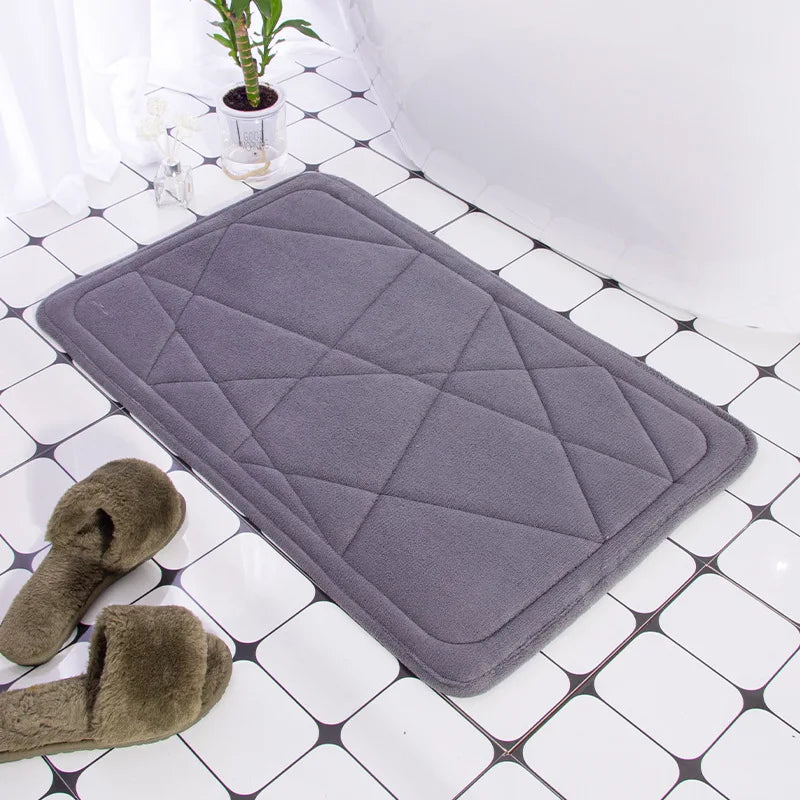 Anti-Rutsch-Badmatte mit Pflasterstein-Muster