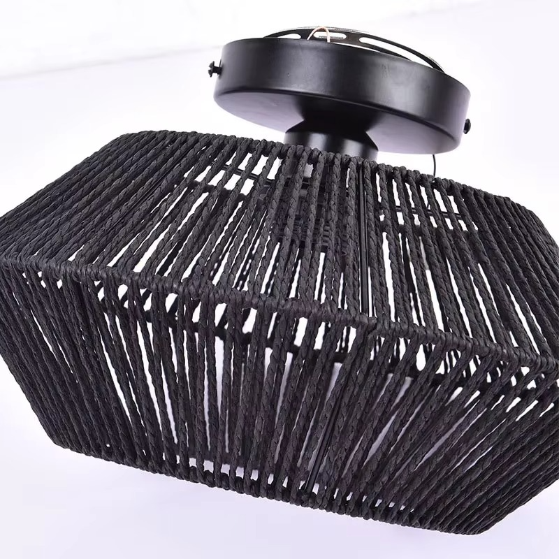 Strukturierte Böhmische Deckenlampe