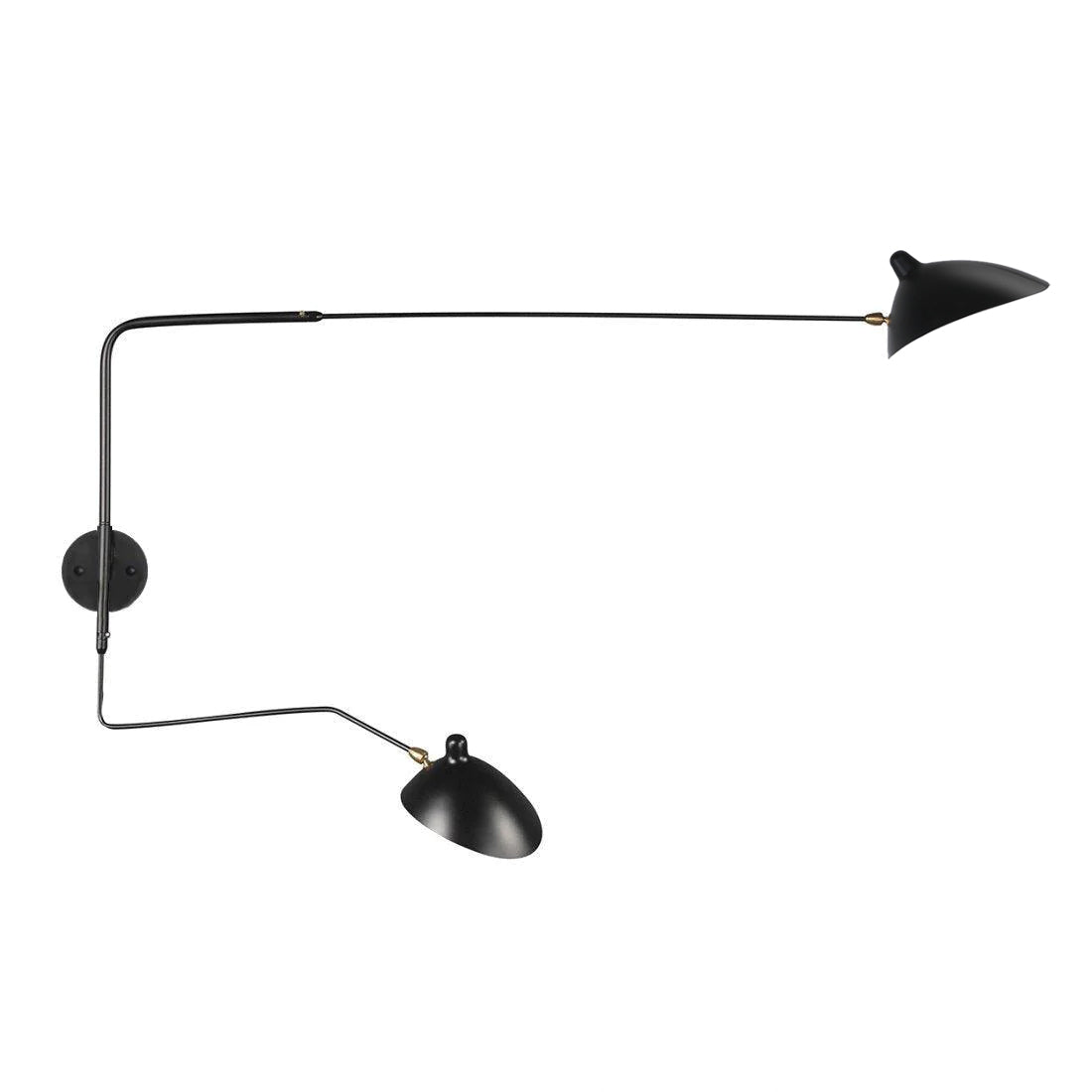 Minimalistische Verstellbare Wandleuchte mit Schwenkarm
