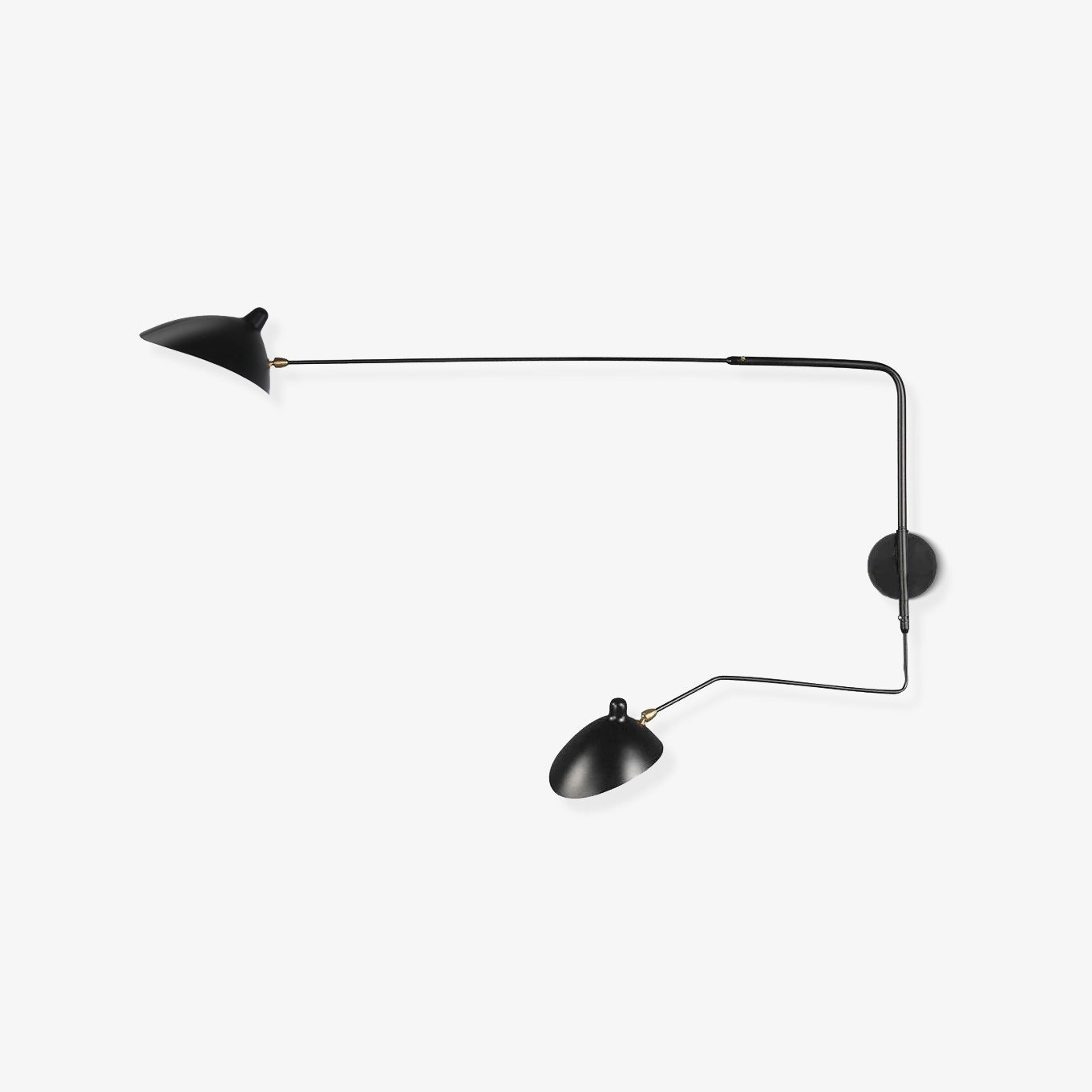 Minimalistische Verstellbare Wandleuchte mit Schwenkarm