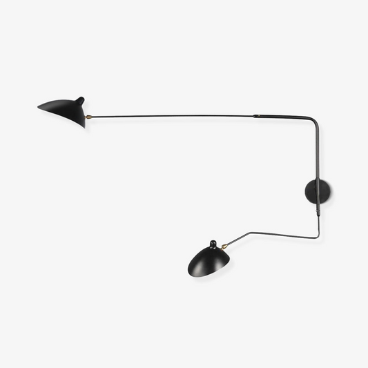 Minimalistische Verstellbare Wandleuchte mit Schwenkarm