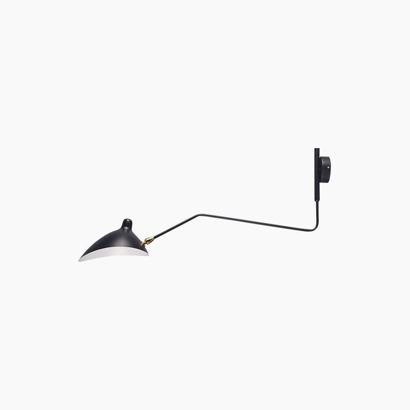 Minimalistische Verstellbare Wandleuchte mit Schwenkarm