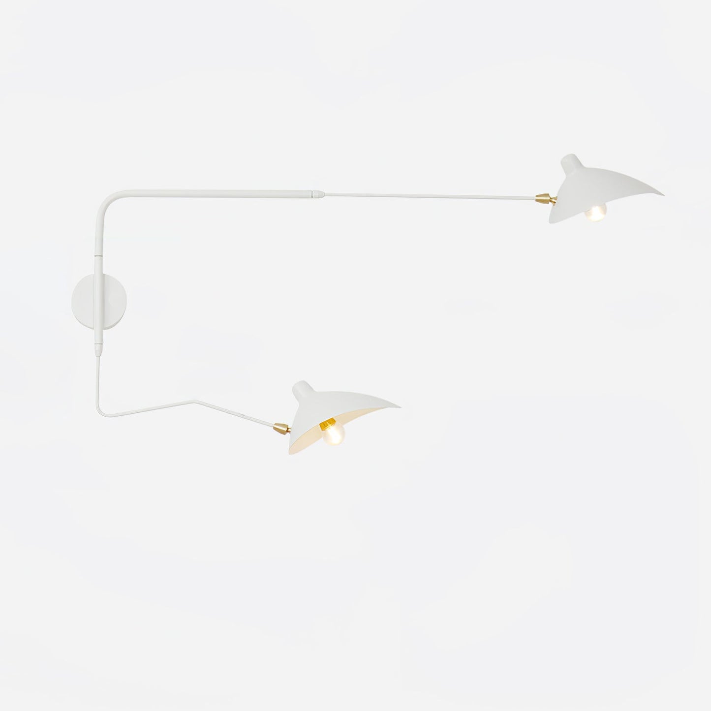 Minimalistische Verstellbare Wandleuchte mit Schwenkarm