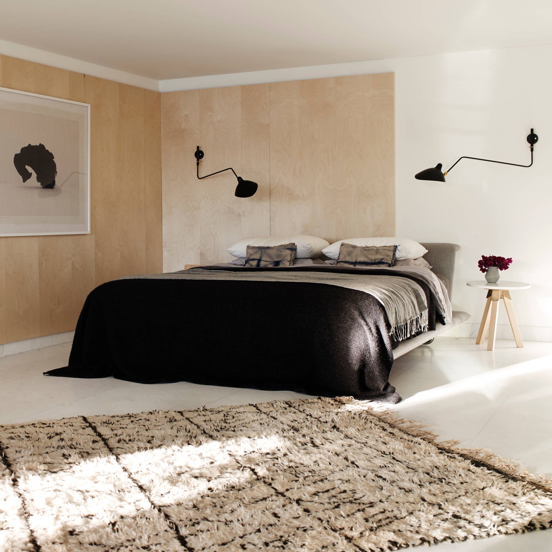 Minimalistische Verstellbare Wandleuchte mit Schwenkarm