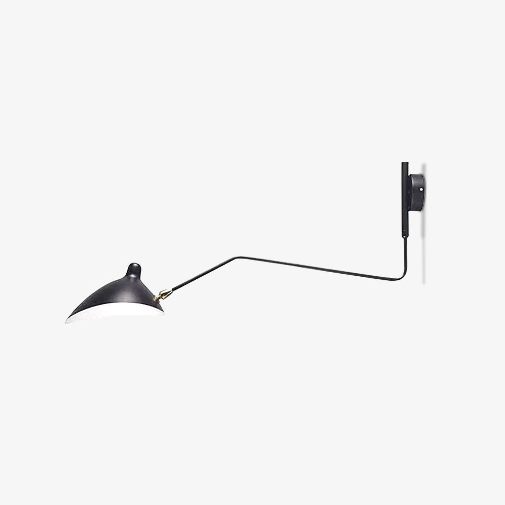 Minimalistische Verstellbare Wandleuchte mit Schwenkarm