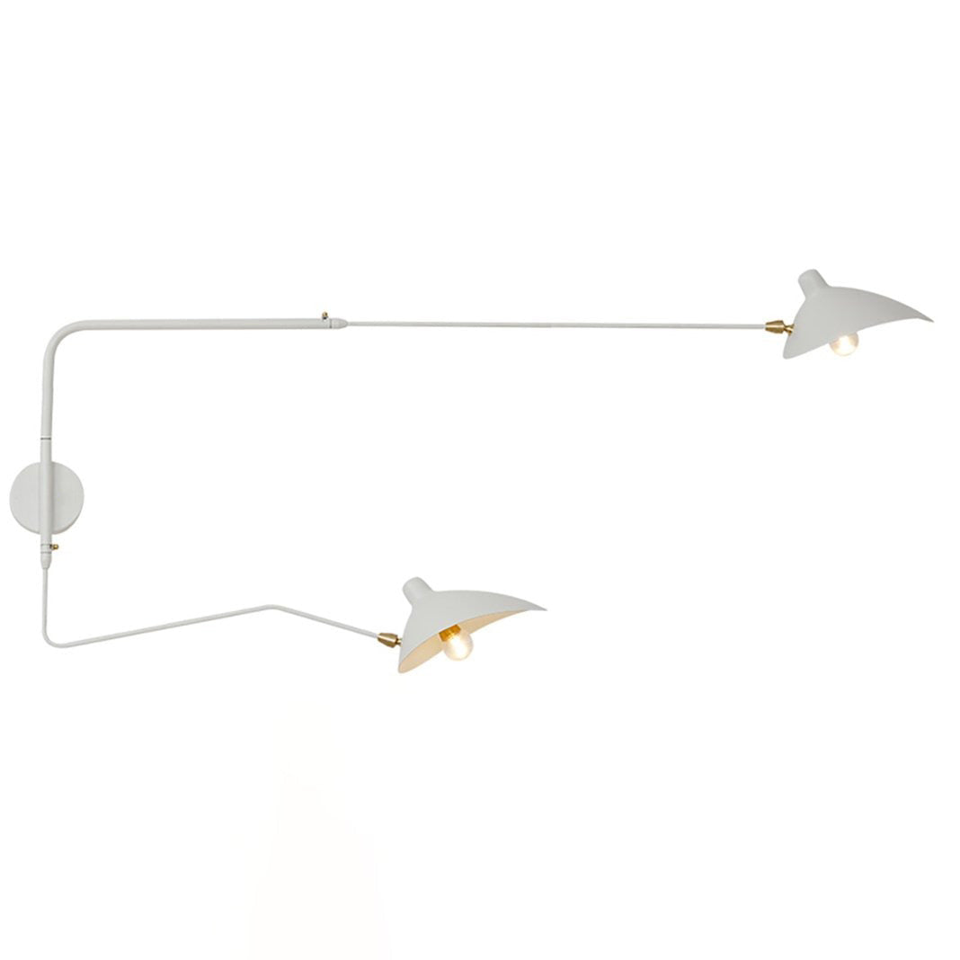 Minimalistische Verstellbare Wandleuchte mit Schwenkarm
