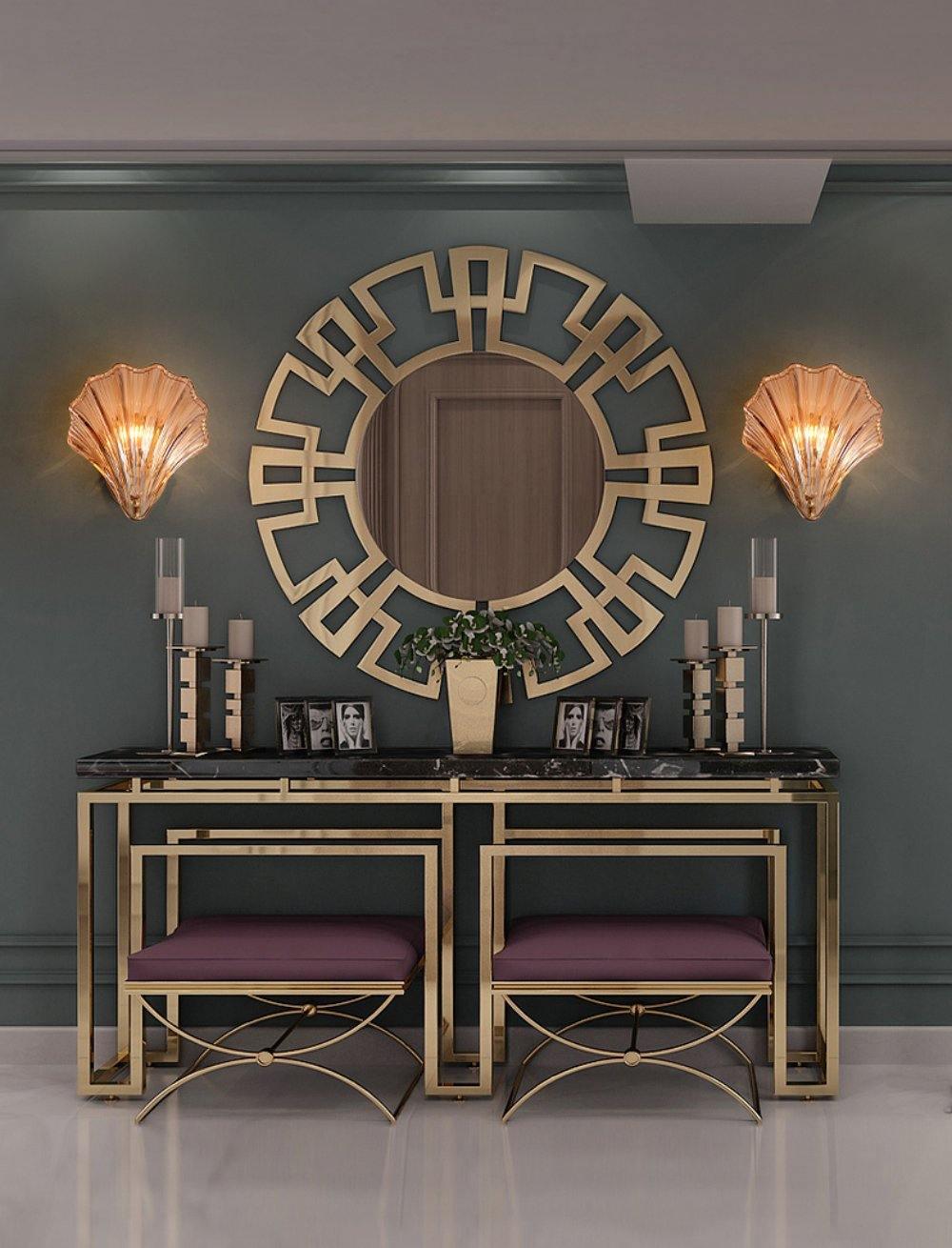 Stilvolle Muschel-Wandleuchte – Küsteninspirierte Wandleuchte für Strandstimmung