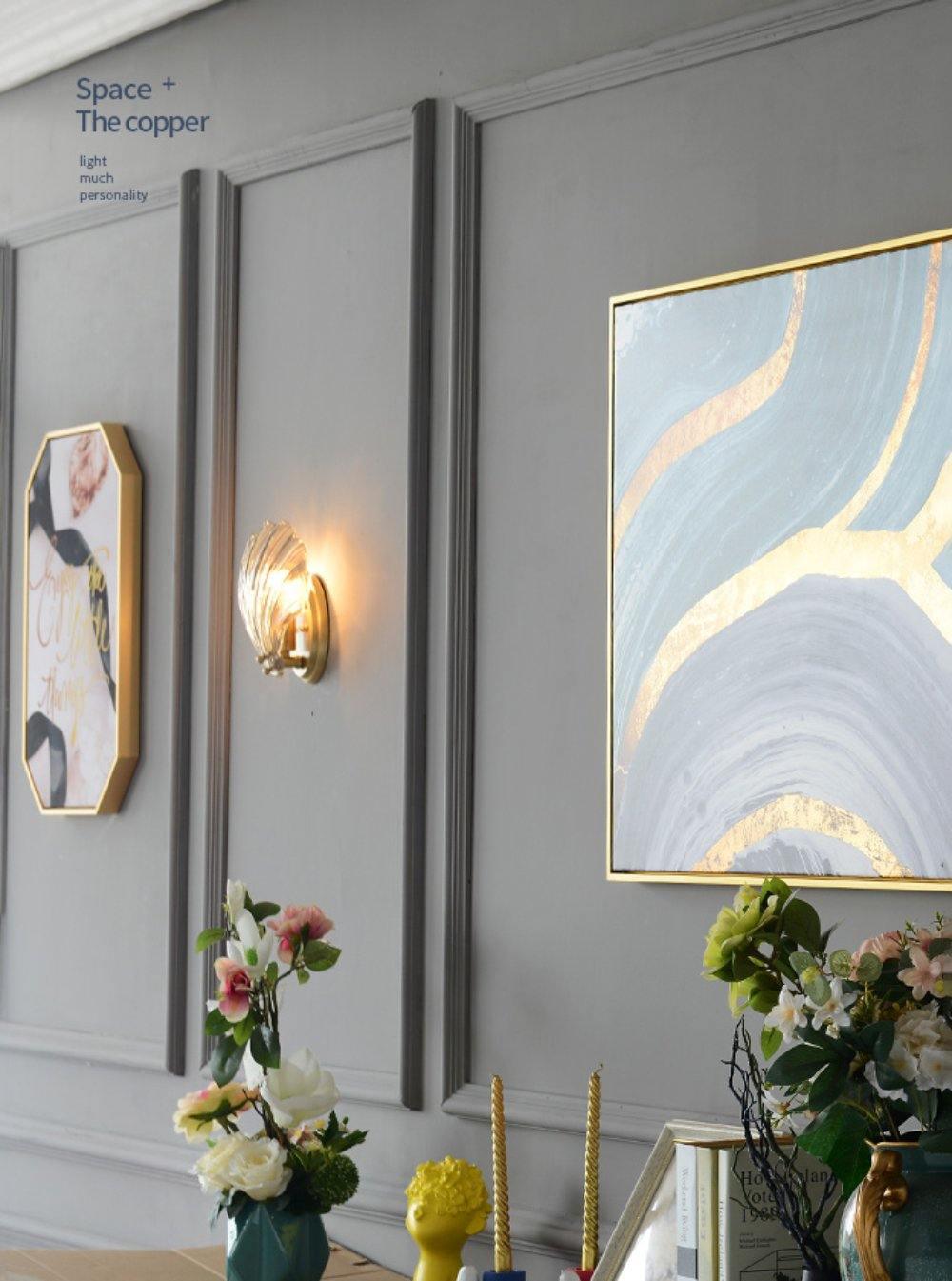 Stilvolle Muschel-Wandleuchte – Küsteninspirierte Wandleuchte für Strandstimmung