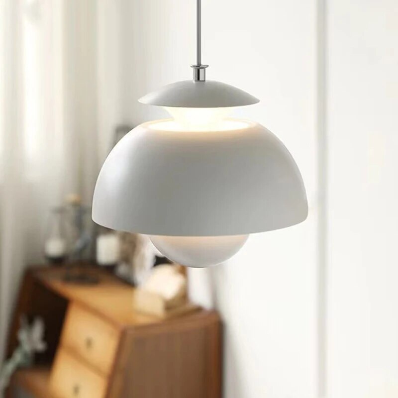 Zeitgenössische skandinavische LED-Pendelleuchte