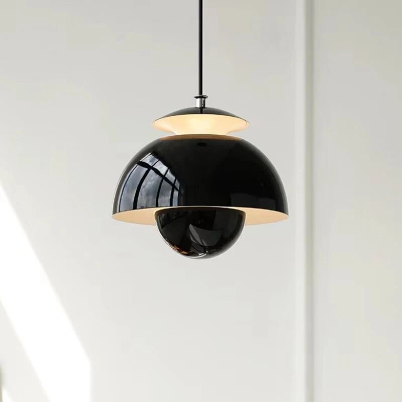 Zeitgenössische skandinavische LED-Pendelleuchte