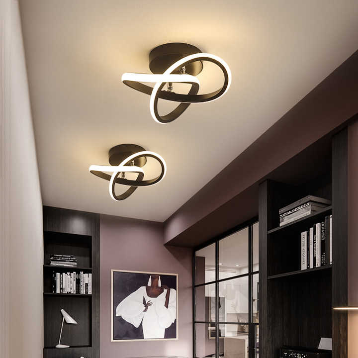 Moderne Deckenleuchte mit sanftem Licht