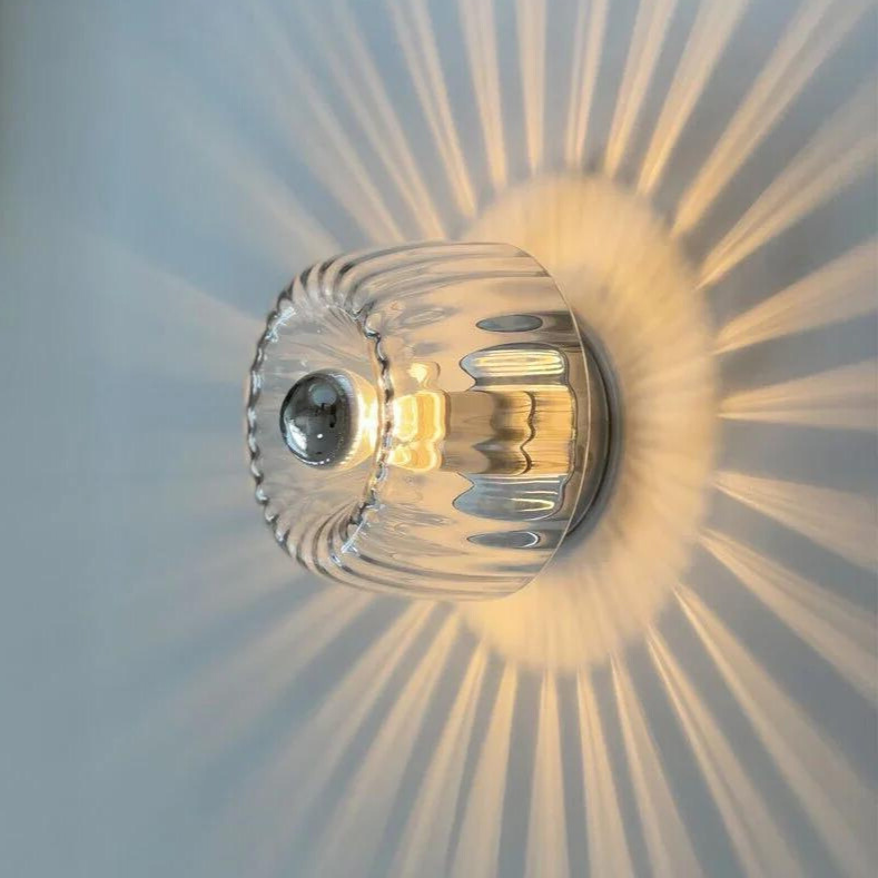 Architektur-Inspirierte Wandleuchte mit LED-Technik
