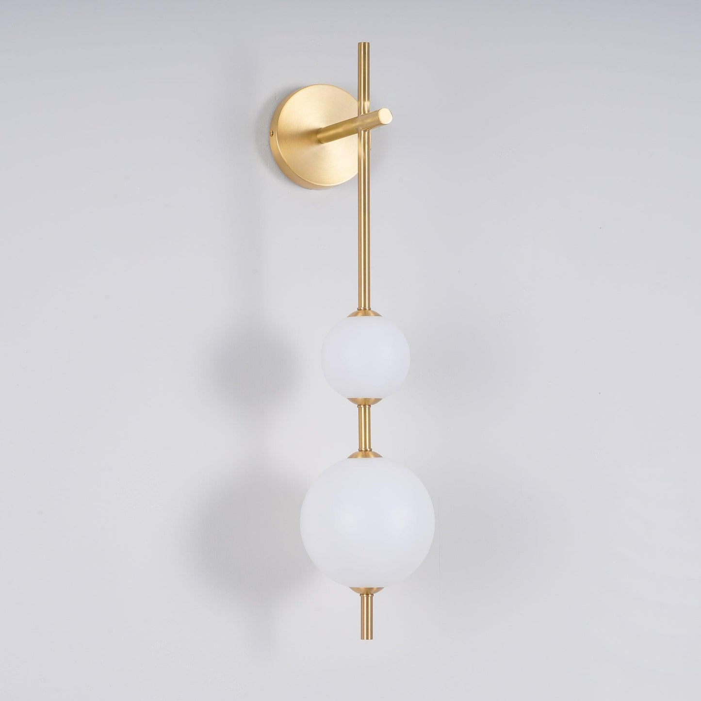 Globe-Wandlampe – Vertikale Ausrichtung