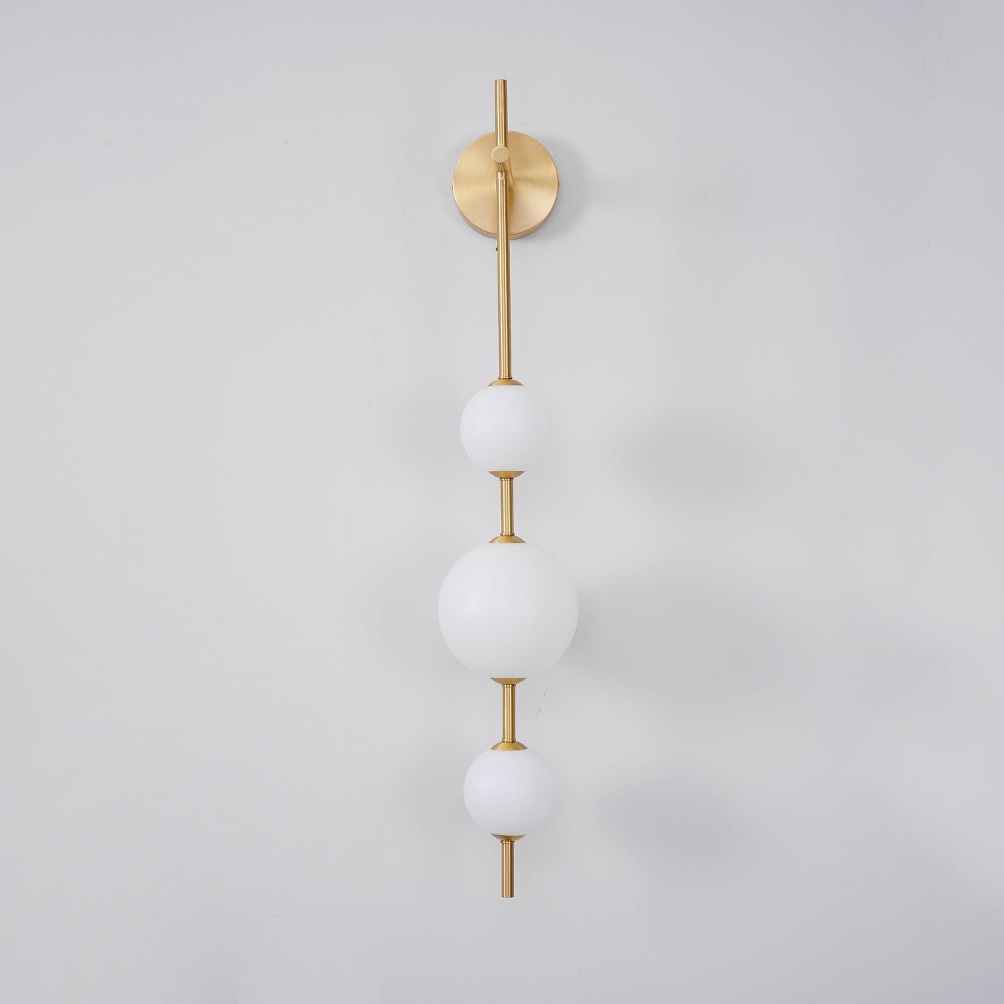 Globe-Wandlampe – Vertikale Ausrichtung