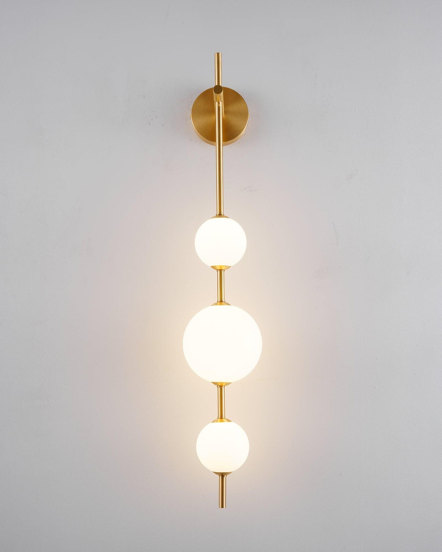 Globe-Wandlampe – Vertikale Ausrichtung