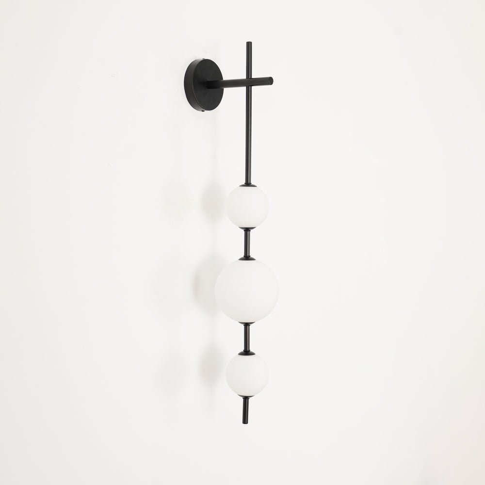 Globe-Wandlampe – Vertikale Ausrichtung