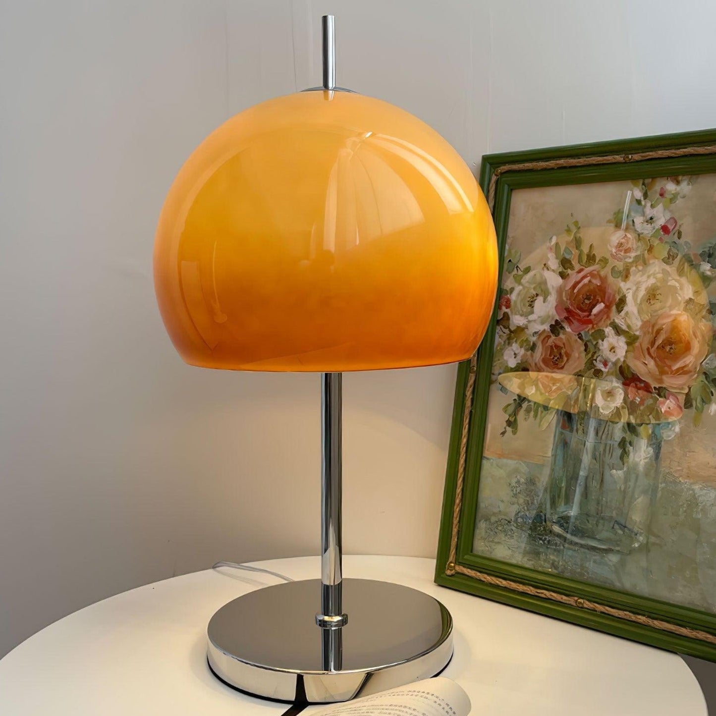 Moderne Bauhaus Tischlampe in Pilzform