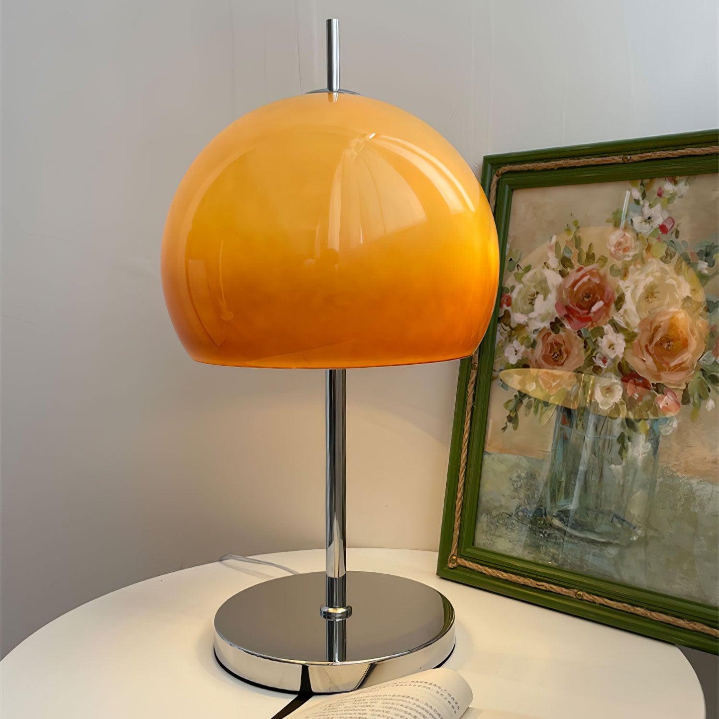 Moderne Bauhaus Tischlampe in Pilzform