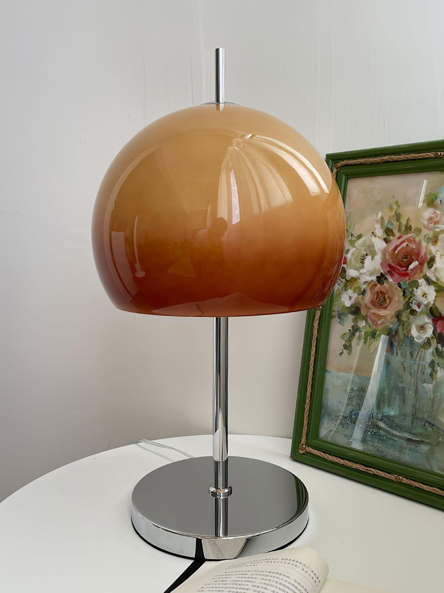 Moderne Bauhaus Tischlampe in Pilzform