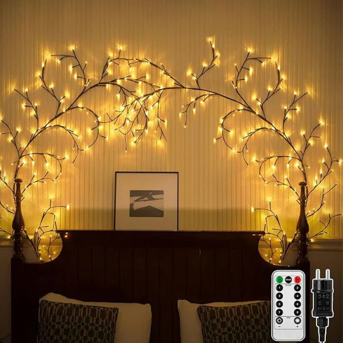Weinreben Lichterkette mit LED – Dekoratives Ambiente