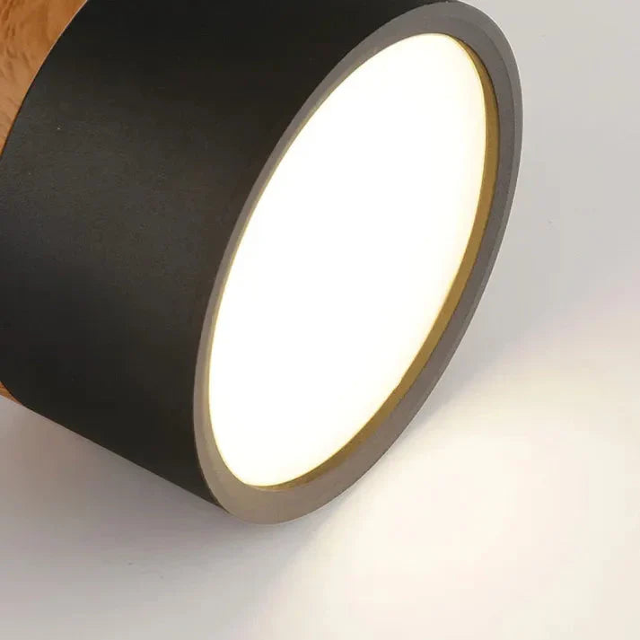 Aluminium Zylinder LED-Deckenlampe – Kompakt & Modern