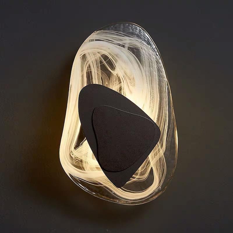 Moderne LED-Wandleuchte aus Glas | Stilvolle Innenbeleuchtung