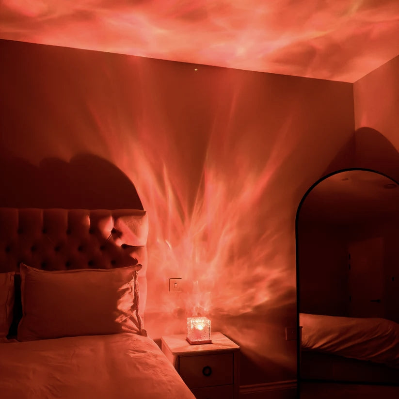 Atmosphärische Wellenlampe – Beruhigendes Licht