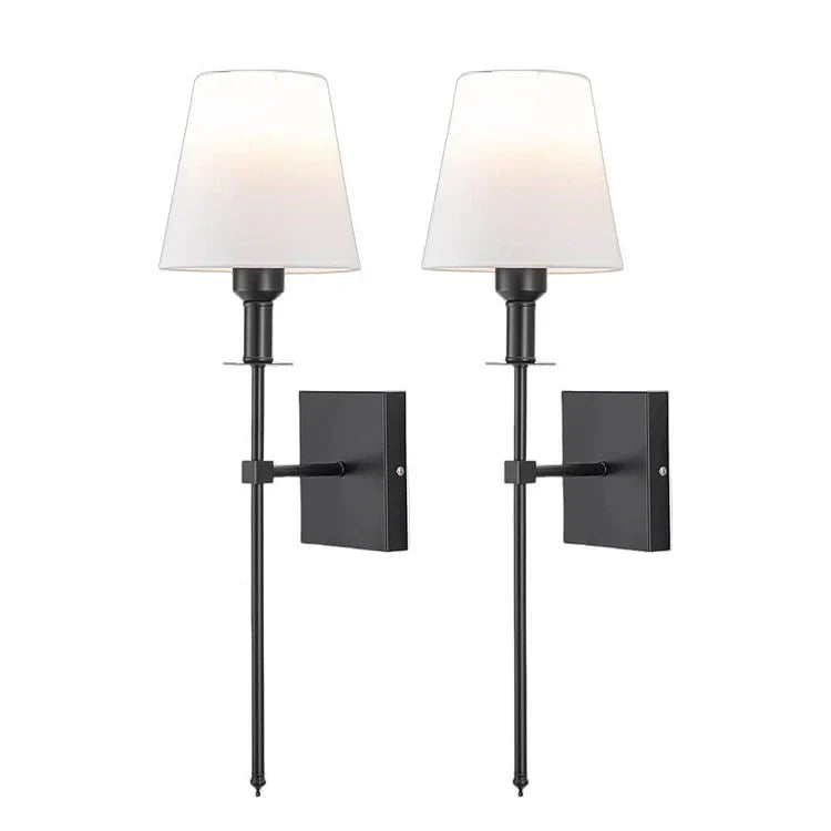 2er-Set Wiederaufladbare Kabellose LED-Wandleuchten – Modernes Design