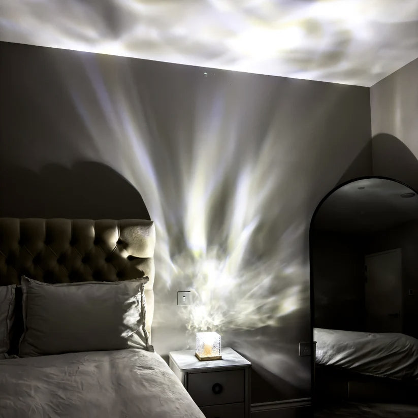 Atmosphärische Wellenlampe – Beruhigendes Licht