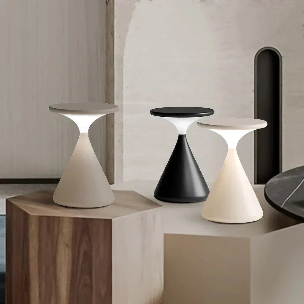 Moderne Kabellose Sanduhrlampe