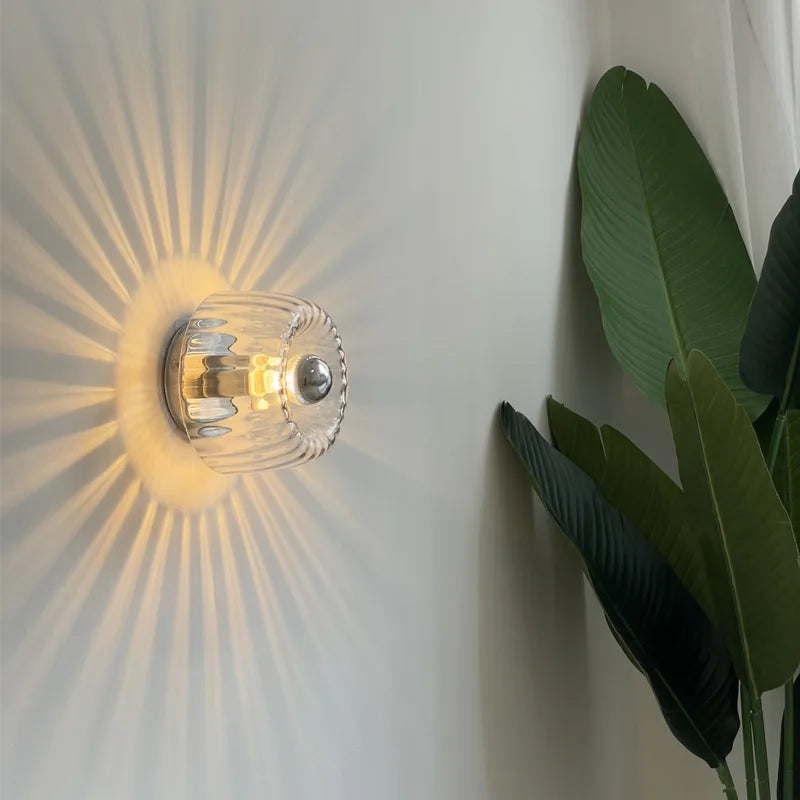 Architektur-Inspirierte Wandleuchte mit LED-Technik