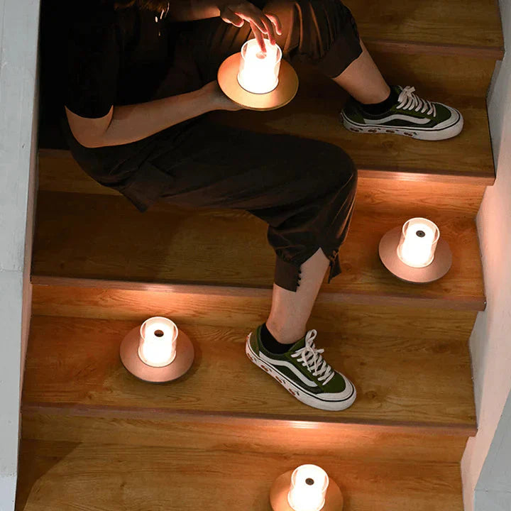 Kabelloses LED-Induktions-Kerzenlicht