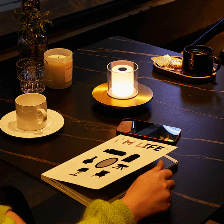 Kabelloses LED-Induktions-Kerzenlicht