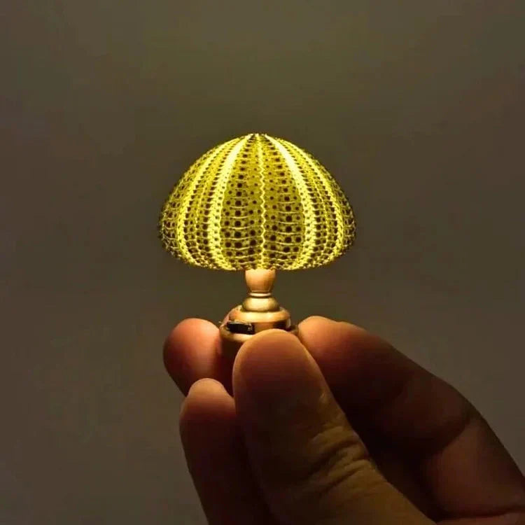 Kreative DIY-Seeigel-Leuchte