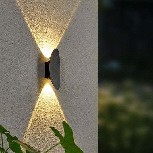 Außenwandleuchte – Sunset-inspiriertes Licht
