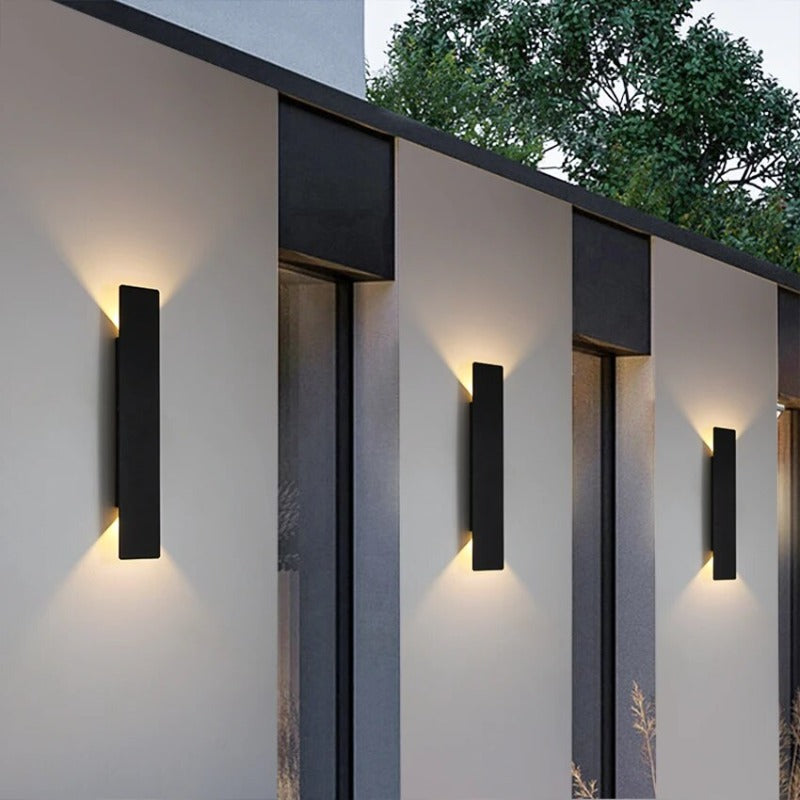 Moderne LED-Außenwandleuchte IP65 – Wetterfest für Garten & Terrasse