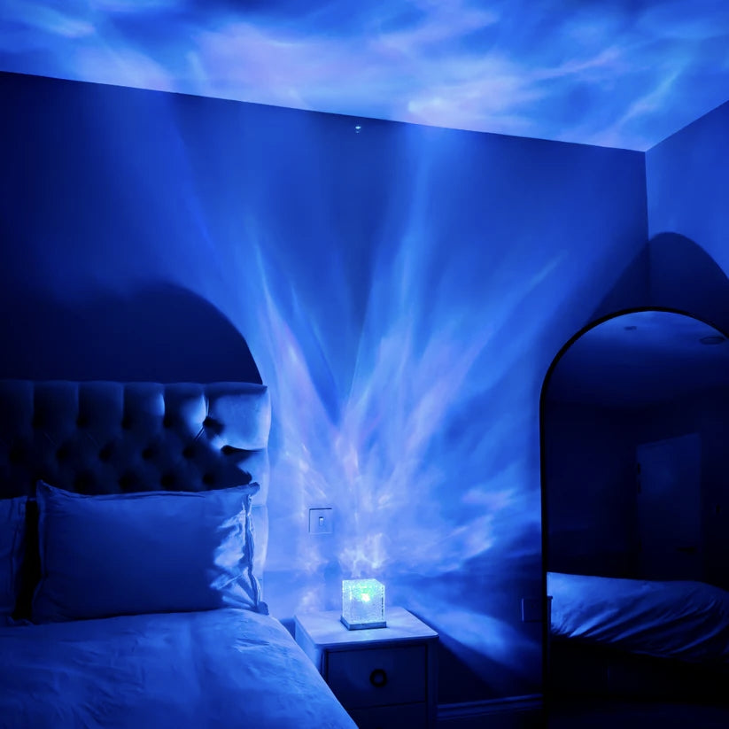 Atmosphärische Wellenlampe – Beruhigendes Licht