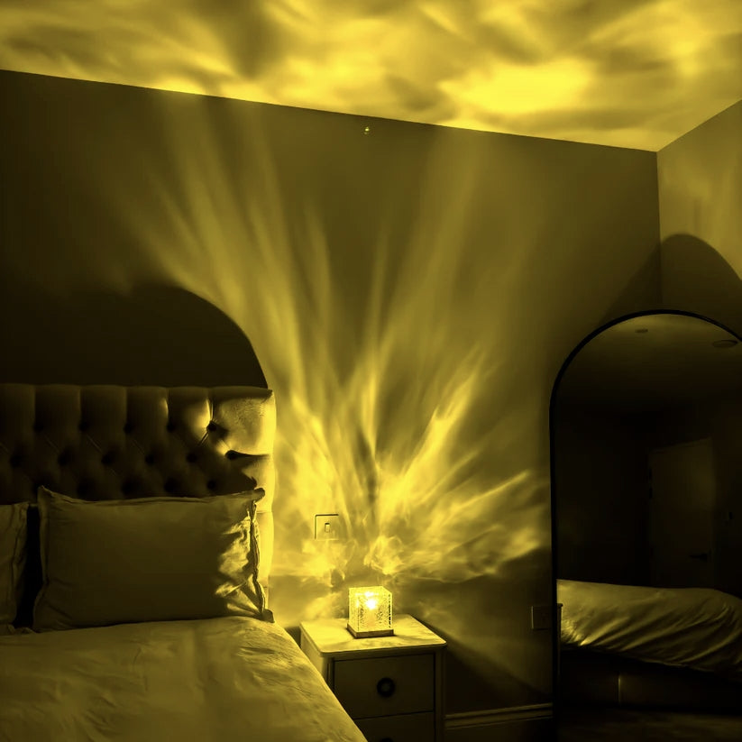 Atmosphärische Wellenlampe – Beruhigendes Licht