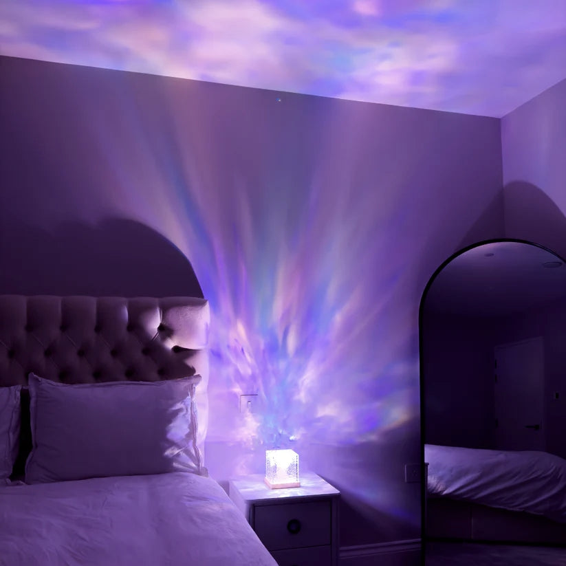 Atmosphärische Wellenlampe – Beruhigendes Licht
