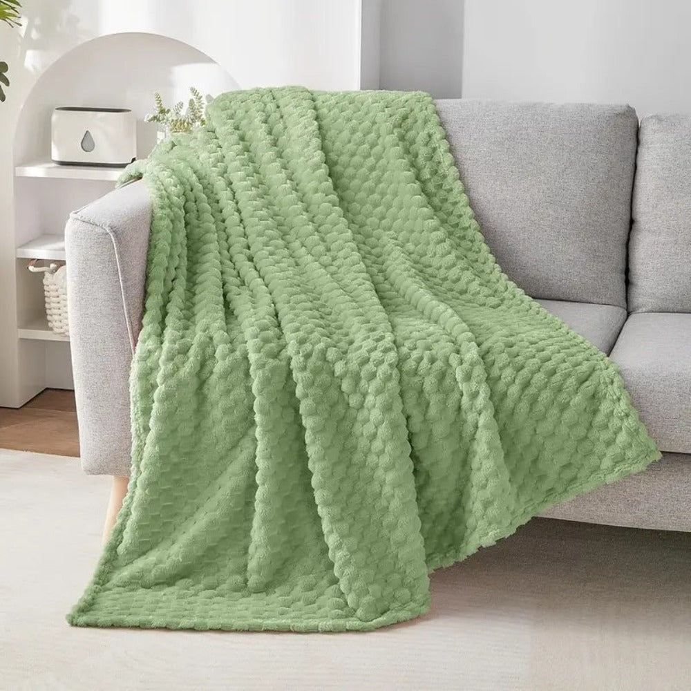 Kuscheldecke Marshmallow Tagesdecke – Weiche Decke für alle Jahreszeiten