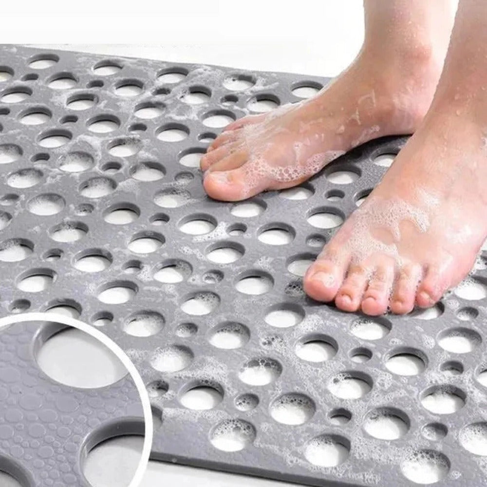 Rutschfeste Duschmatte mit Saugnäpfen – Sicherer Halt für die Dusche