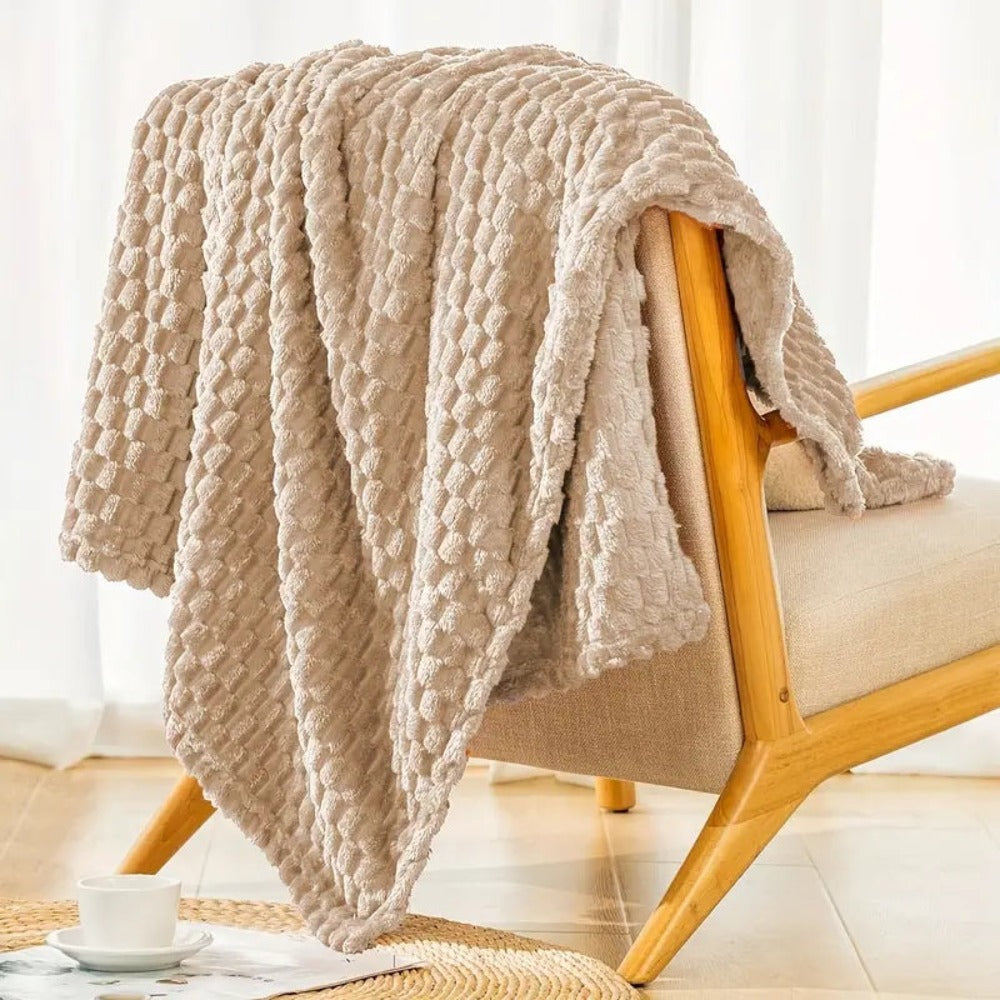 Kuscheldecke Marshmallow Tagesdecke – Weiche Decke für alle Jahreszeiten