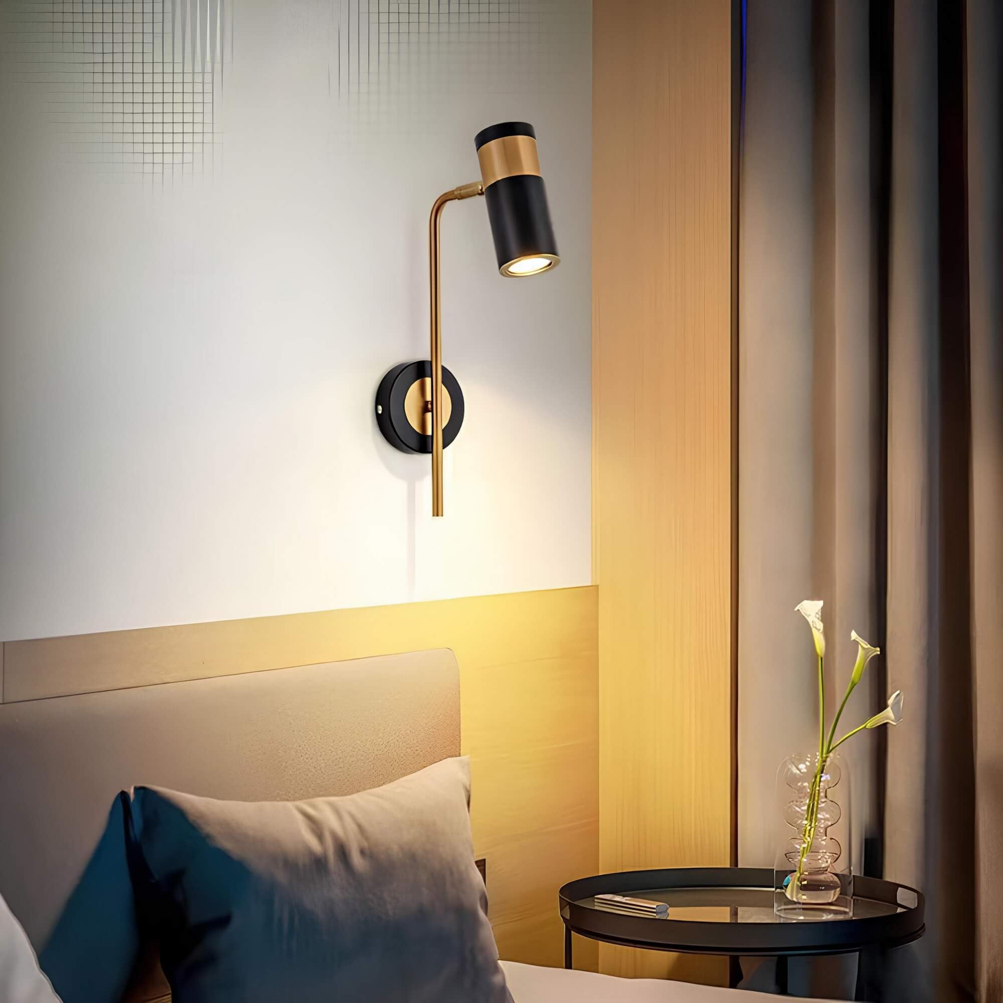Moderne LED-Wandleuchte Mit Schwenkfunktion – Für Gezielte Beleuchtung